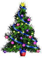 Weihnachtsbaum, kitschig